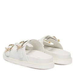 Ciabatte Doppia Fascia PATRIZIA PEPE Girl linea Fly Birkilux in Pelle Nera