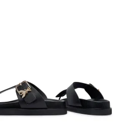 Ciabatte Infradito PATRIZIA PEPE Girl linea Fly Birkilux in Pelle Nera