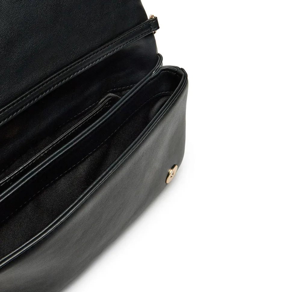 Clutch Trapuntata con Tracolla LOVE MOSCHINO linea Embossed Nero