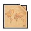 Foulard 50 x 50 cm 1A Classe Alviero Martini in Seta stampa Geo Classic e Nero 3250