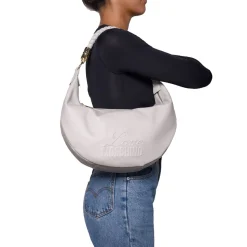 Hobo Bag Donna LOVE MOSCHINO in Ecopelle color Ghiaccio