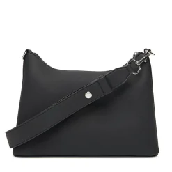 Hobo Bag Donna LOVE MOSCHINO linea Bold Bag colore Nero e Nikel