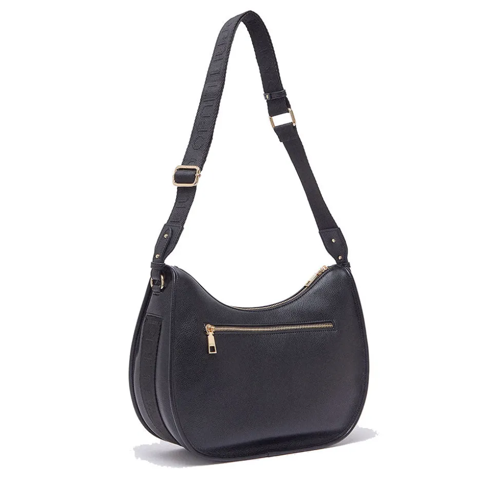Hobo Bag Media Donna LIU JO Better stampa Bottalata Nera