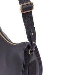 Hobo Bag Media Donna LIU JO Better stampa Bottalata Nera