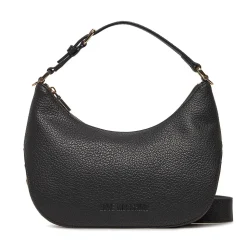 Hobo Bag Media LOVE MOSCHINO linea Giant Logo colore Nero