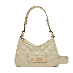 Hobo Bag Trapuntata LOVE MOSCHINO linea Quilted Avorio