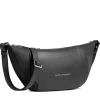 Marsupio Donna PIQUADRO in Pelle e Tessuto Nero Linea Circle - CA6955W92T