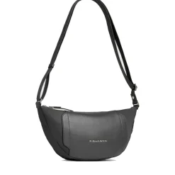 Marsupio Donna PIQUADRO in Pelle e Tessuto Nero Linea Circle - CA6955W92T