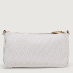 Mini Bag Donna LIU JO stampa Monogram Bianco