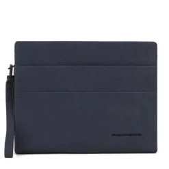 Pochette PIQUADRO porta iPad® Linea Paavo in Pelle Blu - AC5974S122