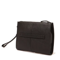 Pochette Uomo GIANNI CONTI in Pelle Nera