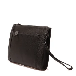 Pochette Uomo GIANNI CONTI in Pelle Nera