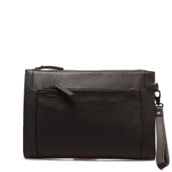 Pochette Uomo GIANNI CONTI in Pelle Nera