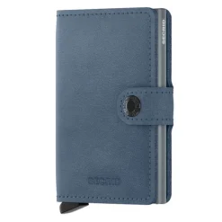 Porta Carte con Clip SECRID linea Original in Pelle Ice Blue con RFID