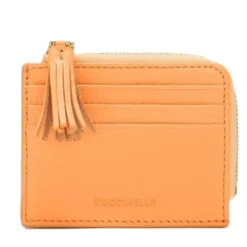 Portacarte Donna COCCINELLE in Pelle Colore Sunrise Linea Tassel