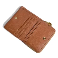 Portafoglio Donna Piccolo COCCINELLE in Pelle Cognac Linea C - Me