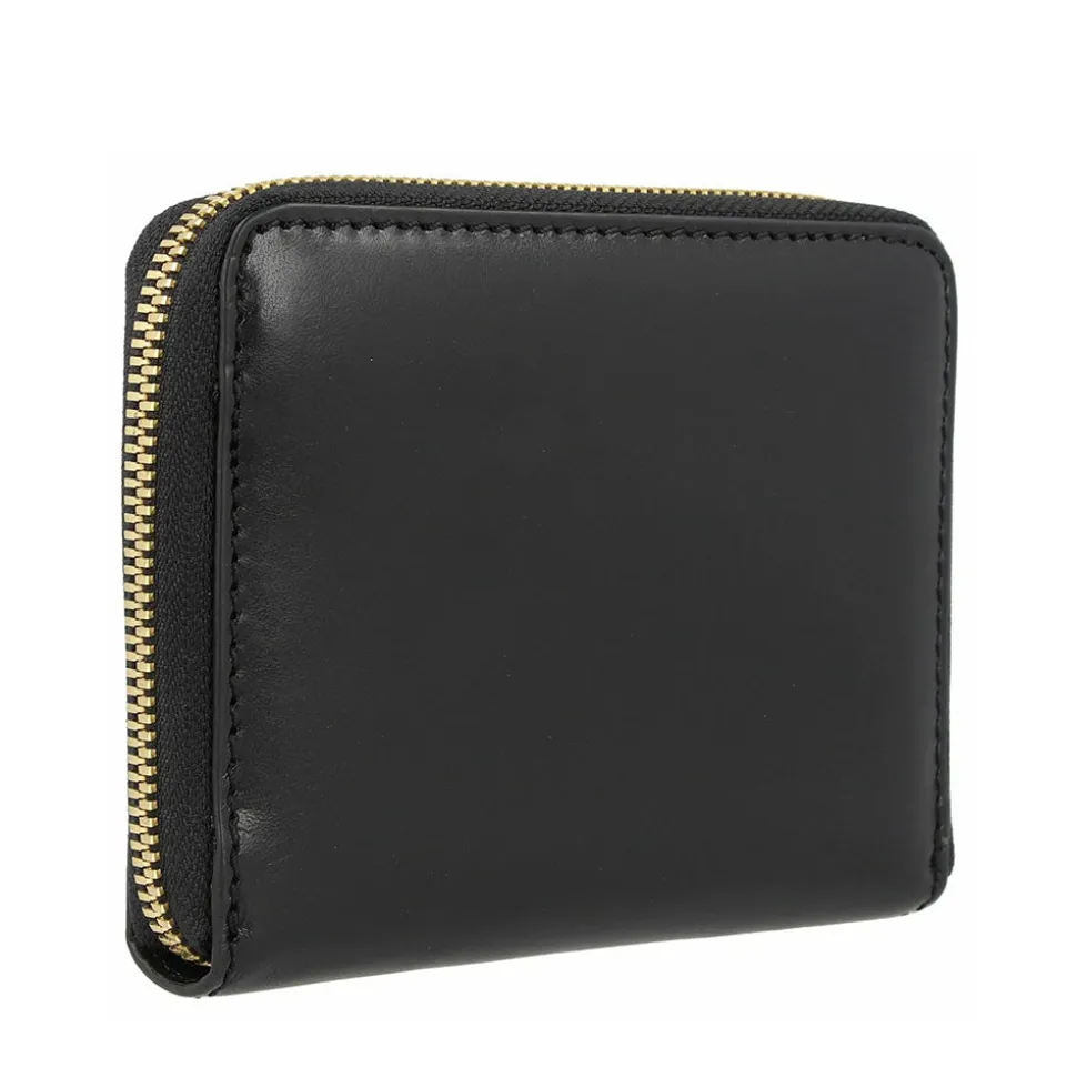 Portafoglio Donna Piccolo Zip Around THE BRIDGE linea Lucrezia in Pelle Nera