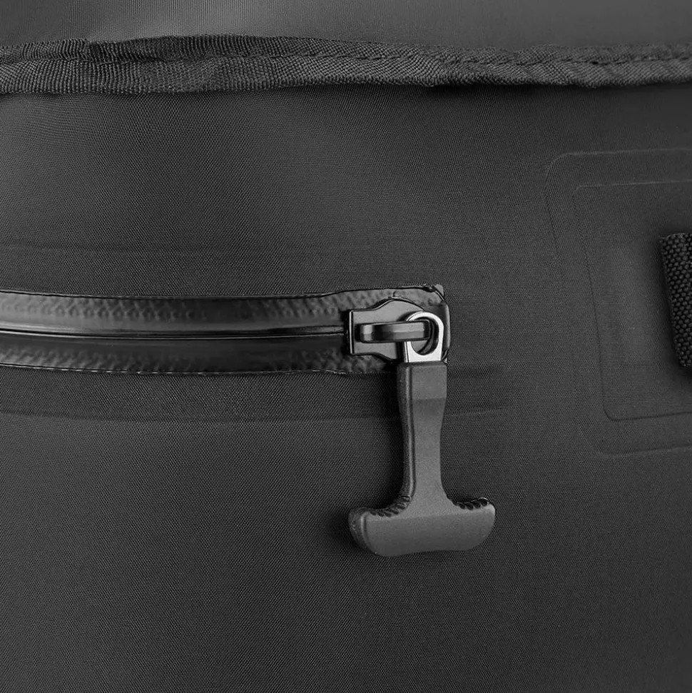 Sacca Sottovuoto per Zaino RONCATO linea Flatty in Tessuto Nero e Turchese