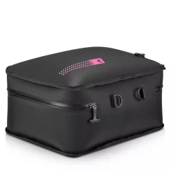 Sacca Sottovuoto per Zaino RONCATO linea Flatty in Tessuto Nero e Fucsia