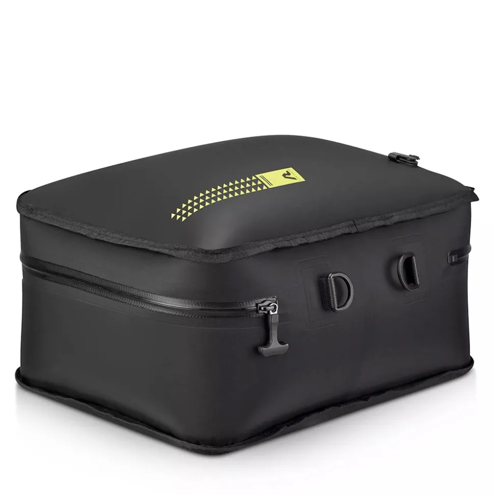 Sacca Sottovuoto per Zaino RONCATO linea Flatty in Tessuto Nero e Cyber Lime