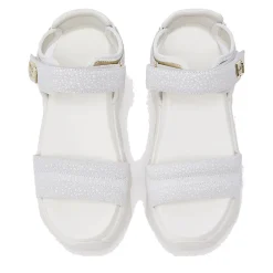 Sandali Chuncky Donna LIU JO Steffy Sandal 01 in Suede Bianco