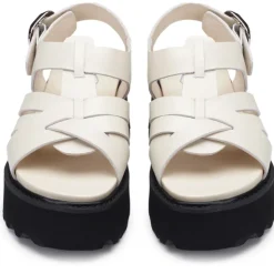 Sandali Donna CULT Cher 4535 in Pelle Off White