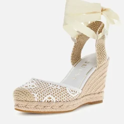 Sandali Donna GUESS con Zappa Linea Cheyin Colore White - Natural