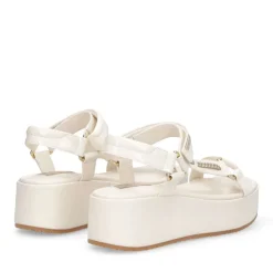 Sandali Platform Donna LIU JO Flo 05 in Vernice color Latte