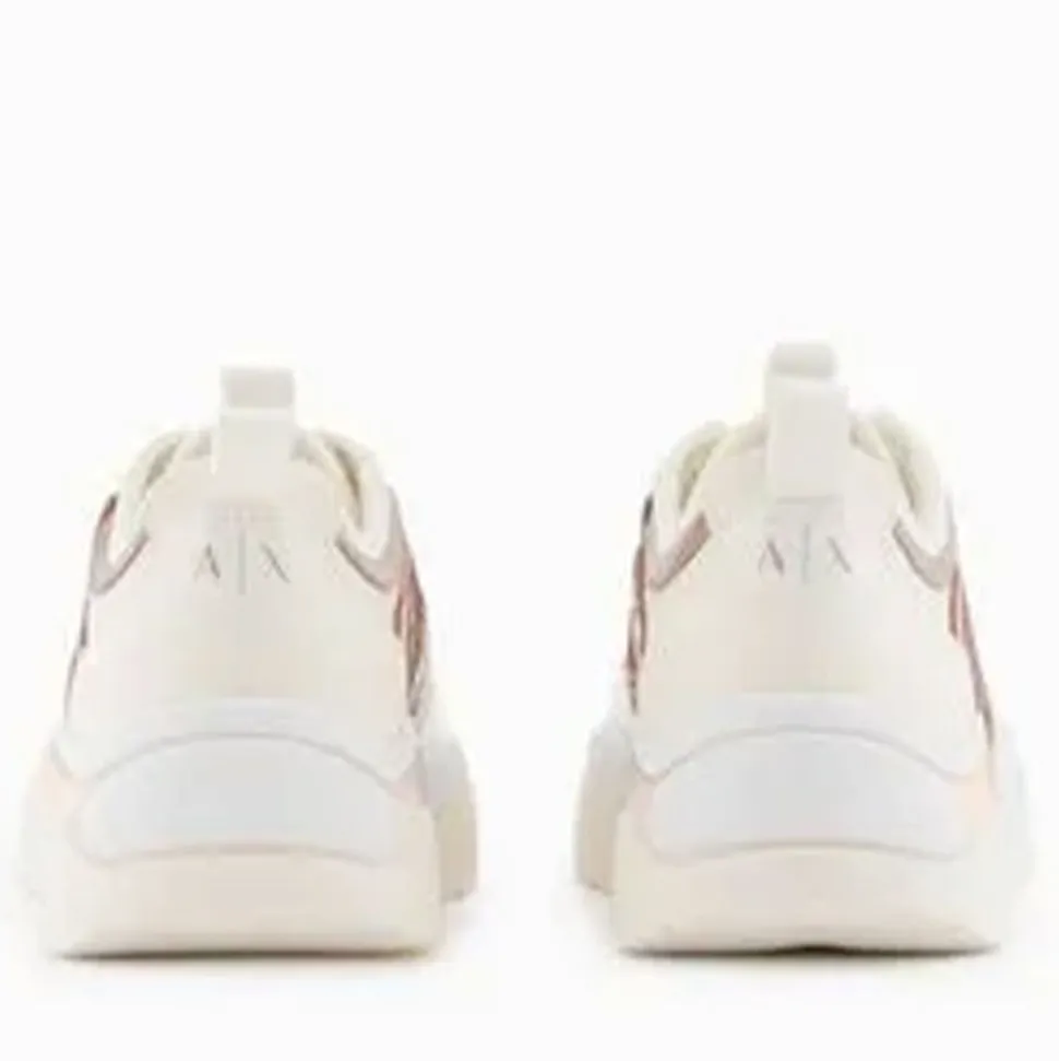 Scarpe Donna ARMANI EXCHANGE Sneakers Colore Off White - Rosè