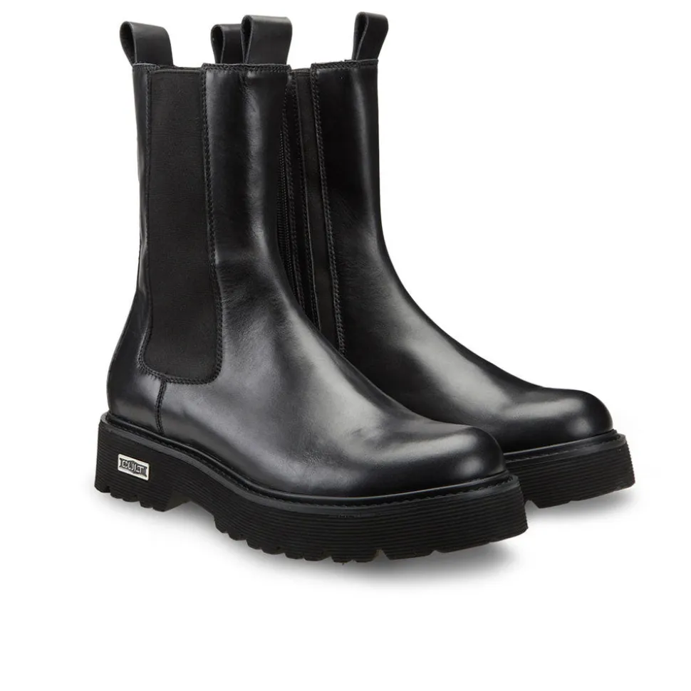 Scarpe Donna CULT Slash 3267 Stivaletti Neri con Inserto Elastico