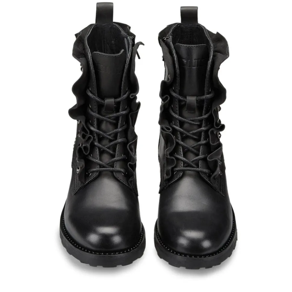 Scarpe Donna CULT Zeppelin 3202 Anfibi in Pelle Nera