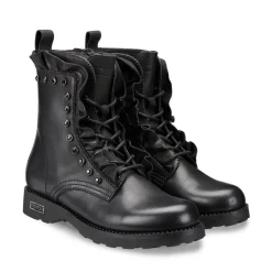 Scarpe Donna CULT Zeppelin 3202 Anfibi in Pelle Nera