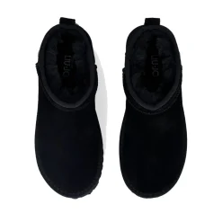 Scarpe Donna LIU JO Jil 01 Stivaletti Mini Imbottiti in Suede Nero