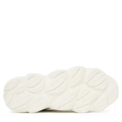 Scarpe Donna LIU JO Steffy 01 Sneakers Chuncky in Suede e Glitter color Latte