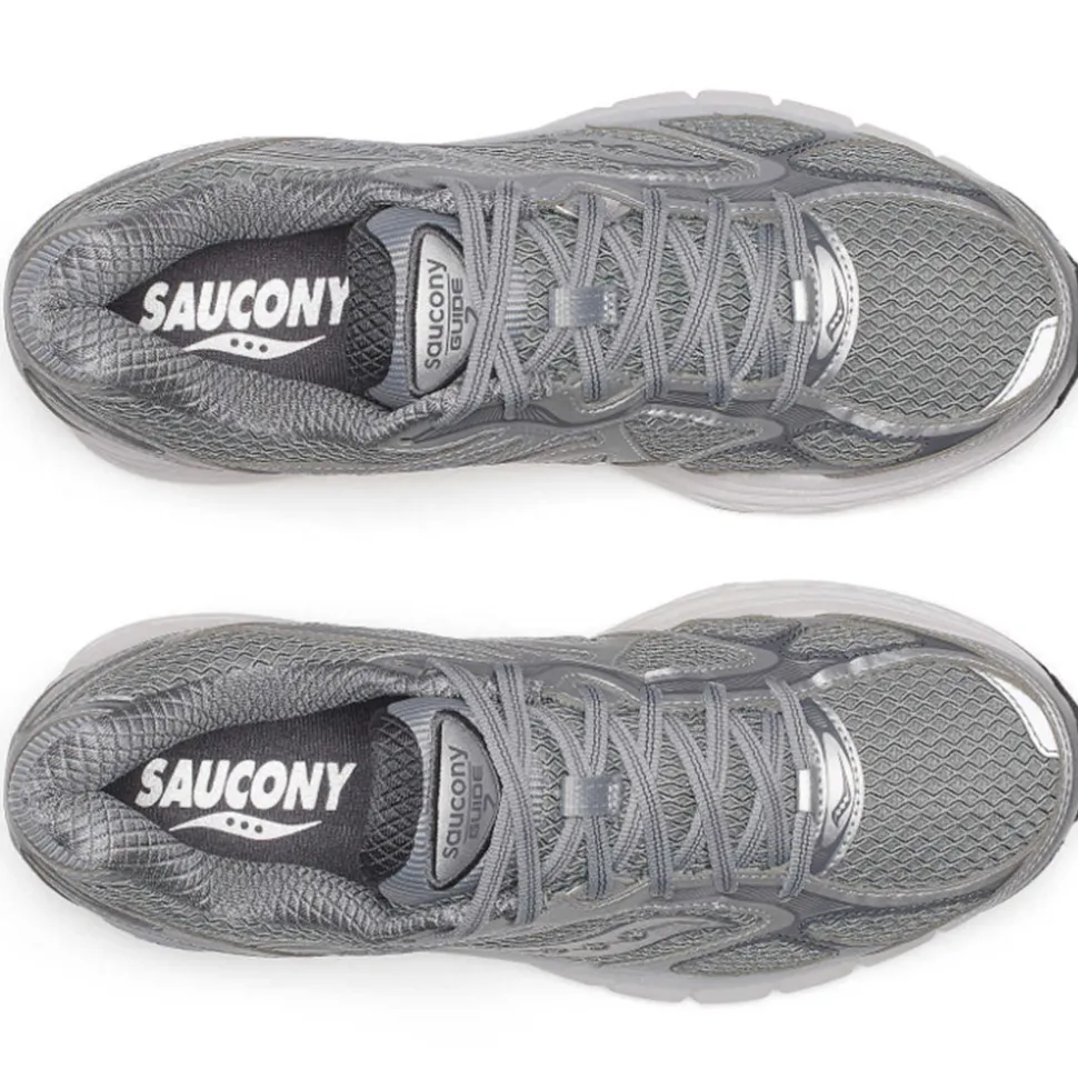 Scarpe Donna Saucony Sneakers Progrid Guide 7 Colore Grey - Silver