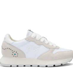 Scarpe Donna Sun68 Sneakers Ally Studs Colore Bianco - Z36205