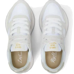 Scarpe Donna Sun68 Sneakers Ally Gold Silver Colore Bianco - Z36202