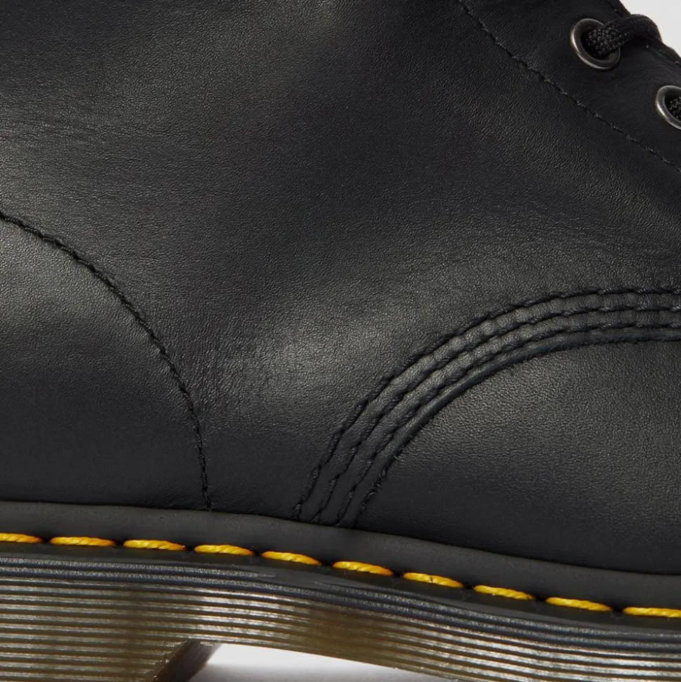 Scarpe Unisex DR. MARTENS Stivali linea 1460 in Nappa Nera