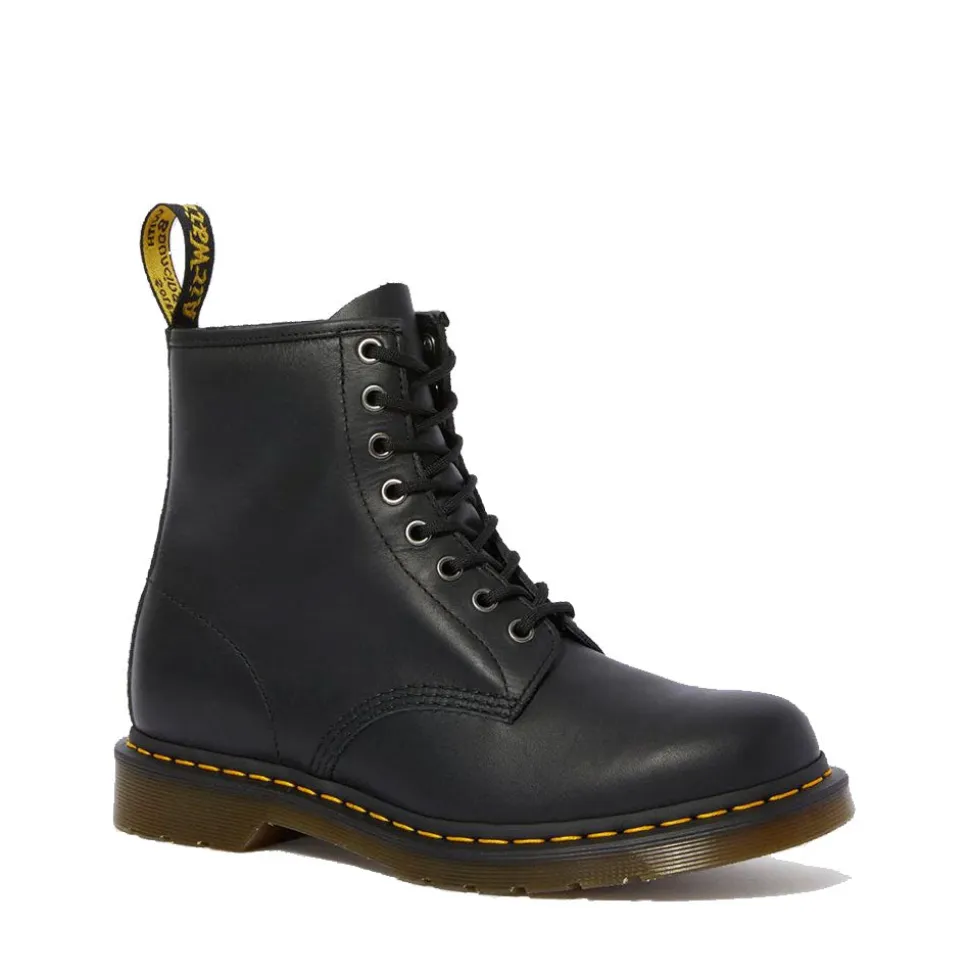 Scarpe Unisex DR. MARTENS Stivali linea 1460 in Nappa Nera