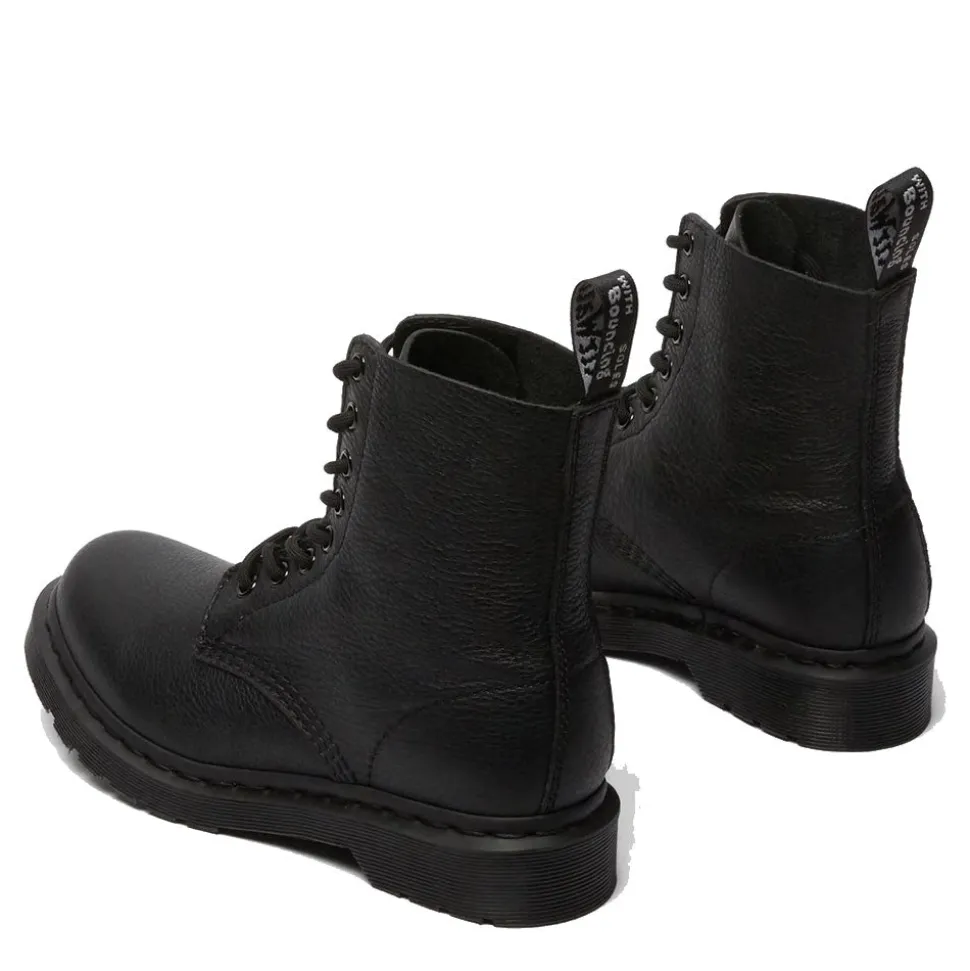 Scarpe Unisex DR. MARTENS Stivali linea 1460 Pascal Mono in Pelle Nera