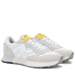 Scarpe Uomo Sun68 Sneakers Jaki 2.0 Bicolor Bianco - Bianco -Z36116