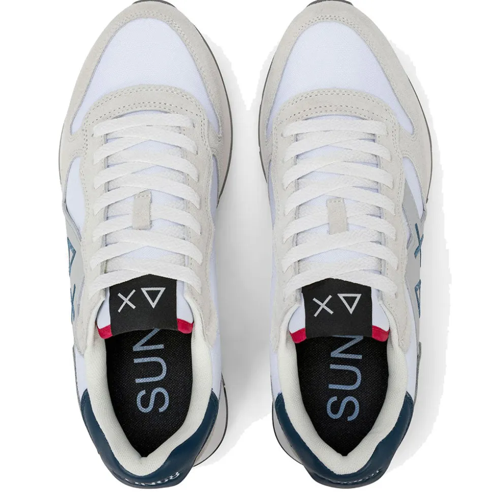 Scarpe Uomo Sun68 Sneakers Jaki 2.0 Solid Bianco - Z36115