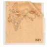 Sciarpa 45 x 180 cm 1A Classe Alviero Martini in Seta stampa Geo Classic e Bianco 3248