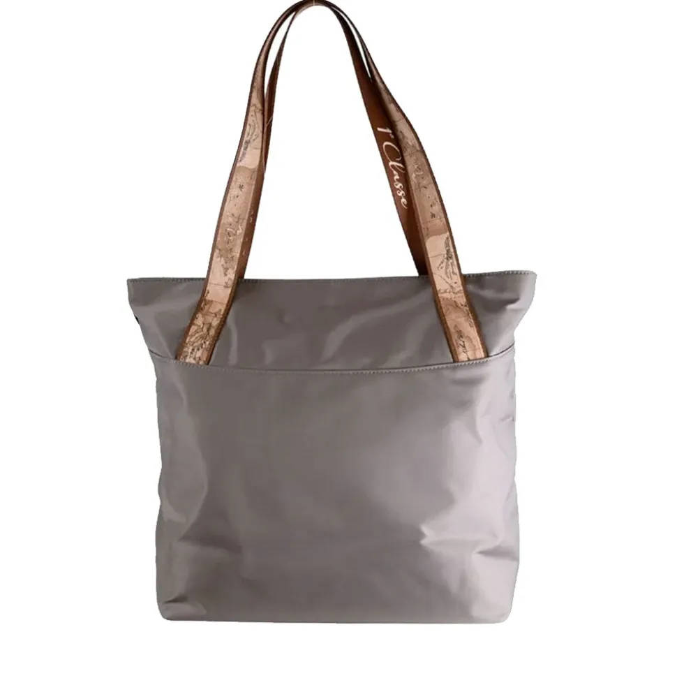 Shopping Bag Donna 1A Classe Alviero Martini linea Stormy Nylon Tortora LD19