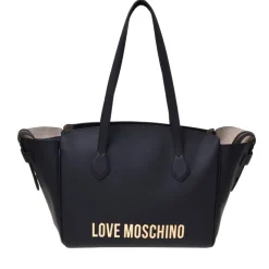 Shopping Bag Donna con Pochette LOVE MOSCHINO linea Bold Bag colore Nero