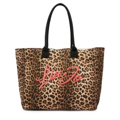 Shopping Bag Donna LIU JO in Tessuto stampa Animalier