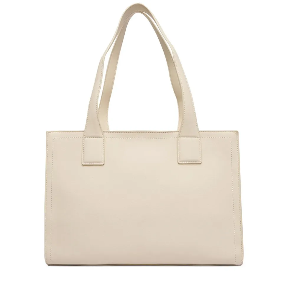 Shopping Bag Donna LOVE MOSCHINO in Ecopelle Avorio
