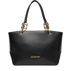 Shopping Bag Donna LOVE MOSCHINO linea Jewel Nera