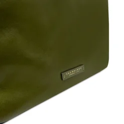 Shopping Bag Donna THE BRIDGE linea Larissa in Pelle Verde Maggiorana