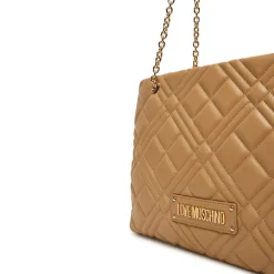 Shopping Bag Trapuntata LOVE MOSCHINO linea Quilted Beige